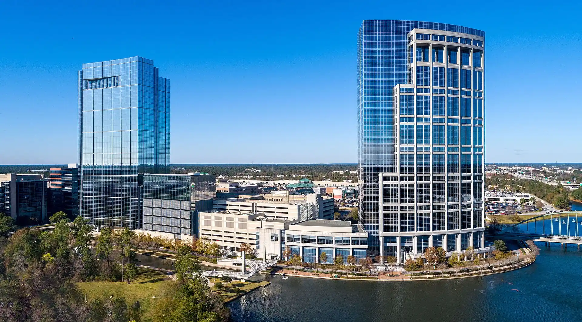 The Woodlands, Texas skyline
